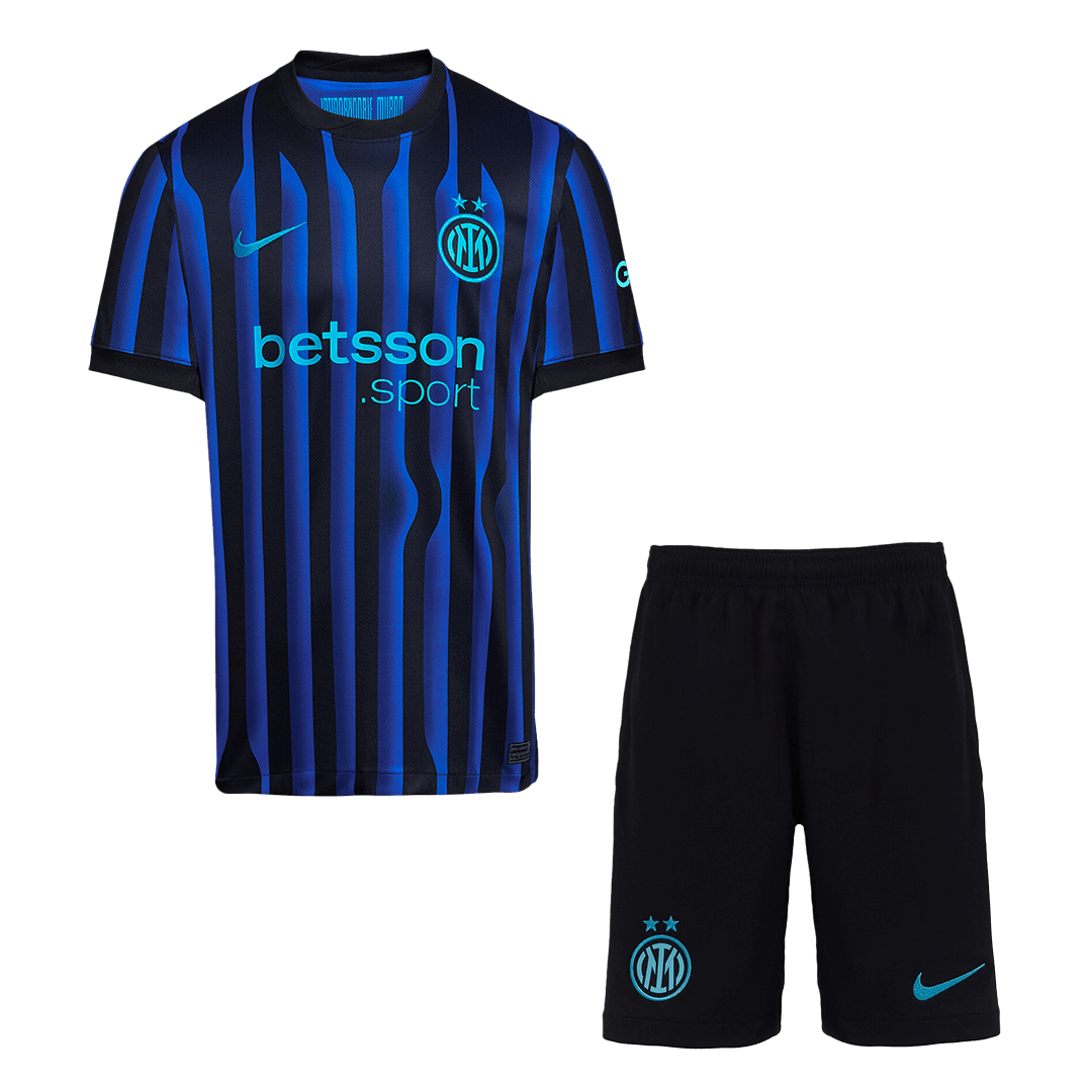 Inter Milan 
Casa Camisa Conjunto(Camisa+Calções) 2025/26