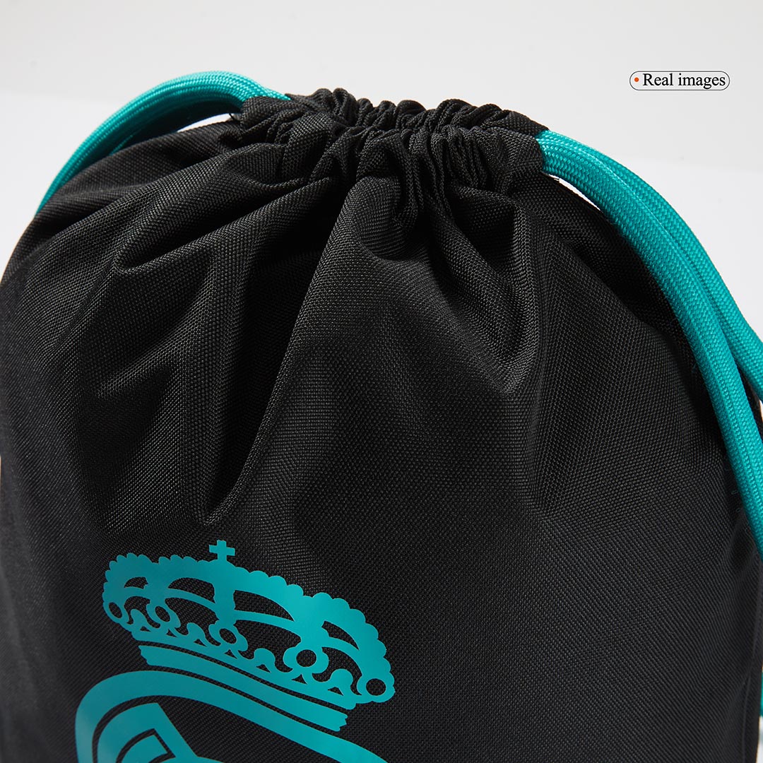 Real Madrid Mochila De Ginástica Preta