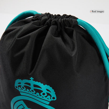 Real Madrid Mochila De Ginástica Preta