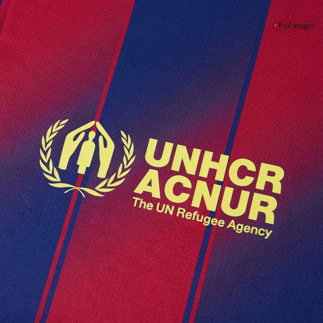 RAPHINHA #11 Barcelona Casa Camisa 2025/26- Vermelho&Azul