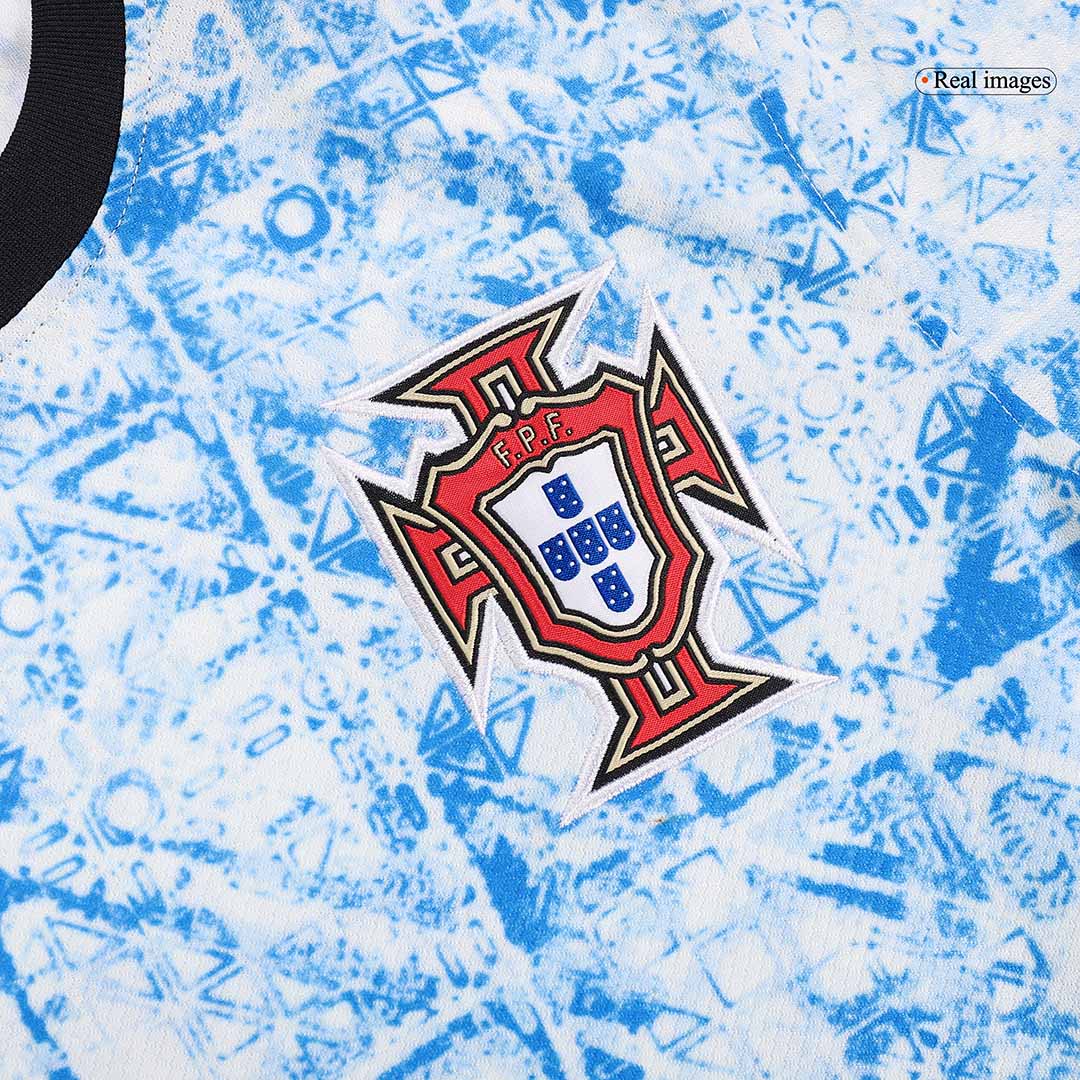 B.FERNANDES #8 Portugal Camisola de Futebol Fora Camisola Personalizada