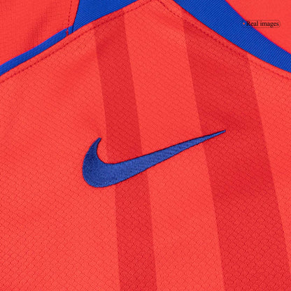 VITINHA #17 PSG Fora Terceira Camisa 2025/26 Vermelho