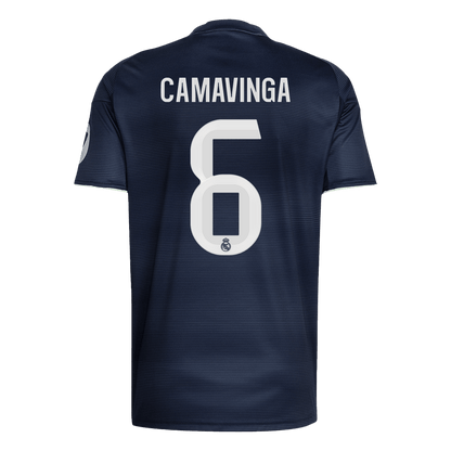 CAMAVINGA #6 Real Madrid Fora Camisa 2025/26 Marinha