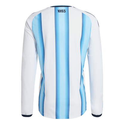Argentina Casa Manga comprida Camisa 2026 - camisola de futebol para adeptos em Portugal
