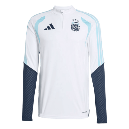 Argentina Infantil Zíper Moletom Conjunto (Top+Pants) 
 2026 Branco camisola de futebol