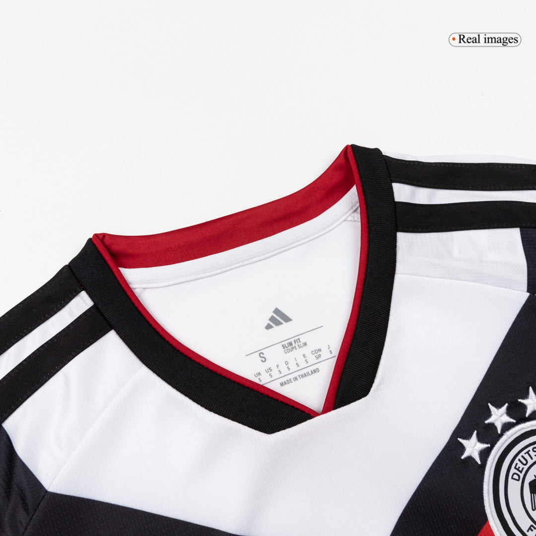 Germany Casa Copa do Mundo Camisa Conjunto(Camisa+Calções) 2026 Branco - camisola de futebol para adeptos em - imagem 7
