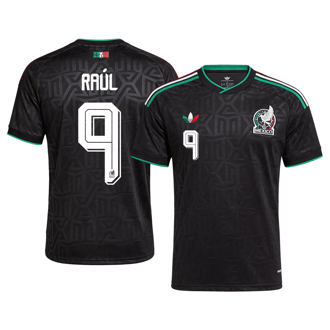 RAÚL #9 México Terceira Copa do Mundo Camisa 2026 Preto
