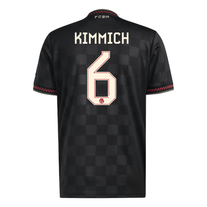 KIMMICH #6 Bayern Munich Fora Terceira Camisa 2025/26 Preto