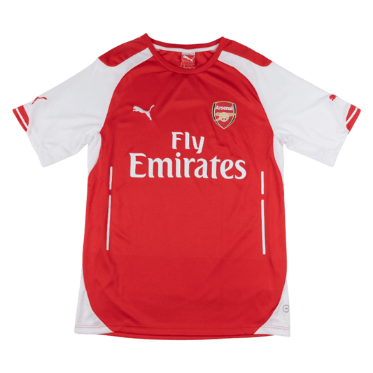 Retrô Arsenal Casa Camisa 2014/15 Vermelho camisola de futebol 2025/26