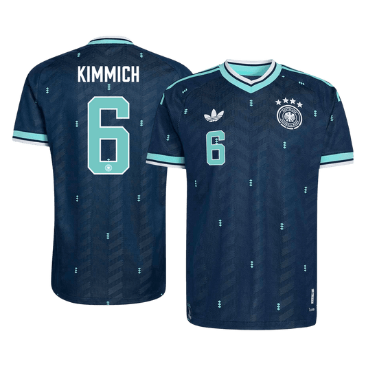 Versão do Jogador KIMMIC #6 Alemanha Fora Copa do Mundo Futebol Camisas 2026 Marinha
