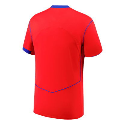 PSG Fora Terceira Camisa Conjunto(Camisa+Calções+Meias) 2025/26 Vermelho