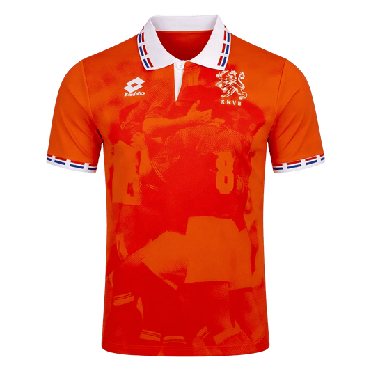 Retrô Países Baixos Casa Camisa 1996 Laranja