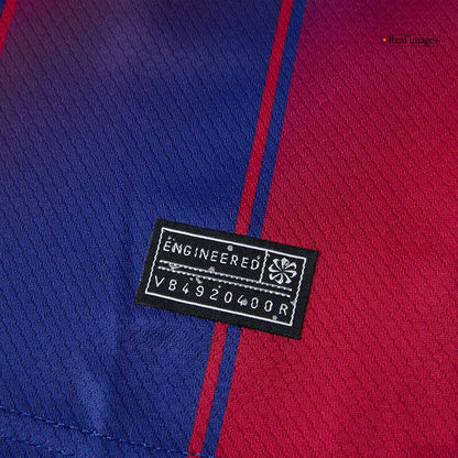 Barcelona Conjunto Infantil Casa 2025/26 Vermelho-Azul