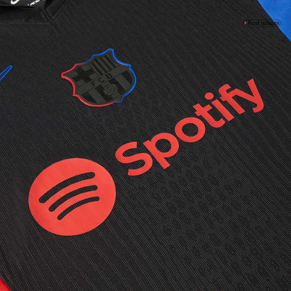 Camisola de futebol do Jogador Barcelona, camisola alternativa