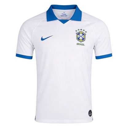 Retrô Brazil Fora Camisa 2019 Branco