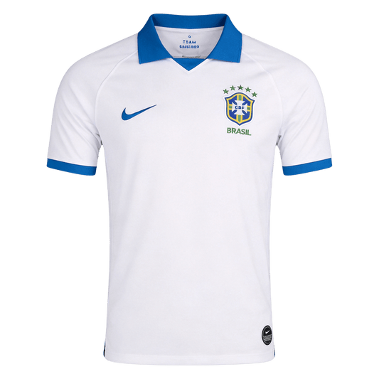 Retrô Brazil Fora Camisa 2019 Branco