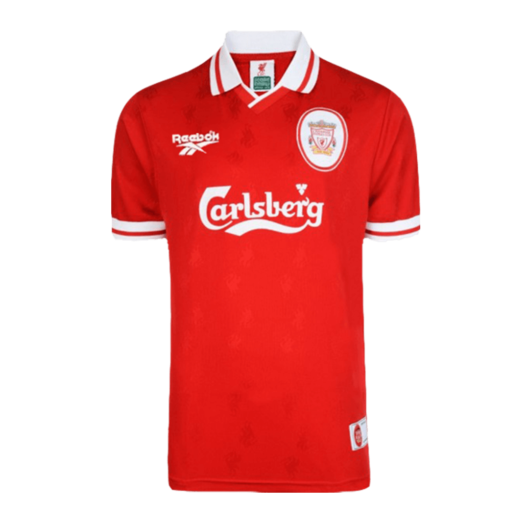 Camisola de futebol retro do Liverpool 1996/97 2025/26