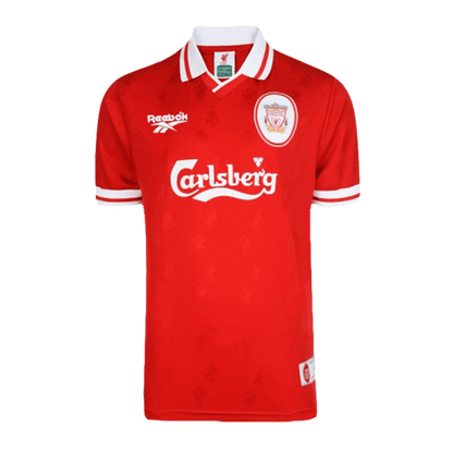 Camisola de futebol retro do Liverpool 1996/97 2025/26