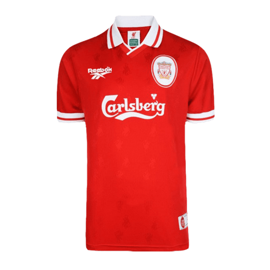 Camisola de futebol retro do Liverpool 1996/97 2025/26