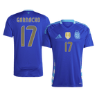 Camisola personalizada GARNACHO #17 Argentina Fora