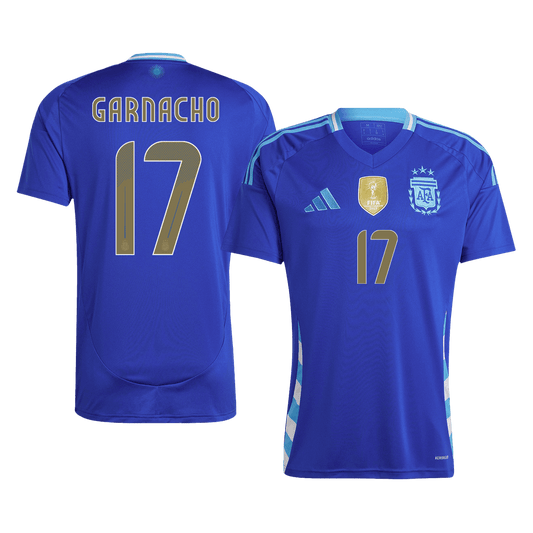 Camisola personalizada GARNACHO #17 Argentina Soccer Jersey Away 2025/26