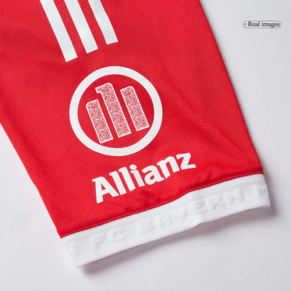 Jogador OLISE #17 Bayern Munich Casa Futebol Camisas 2025/26 Vermelho