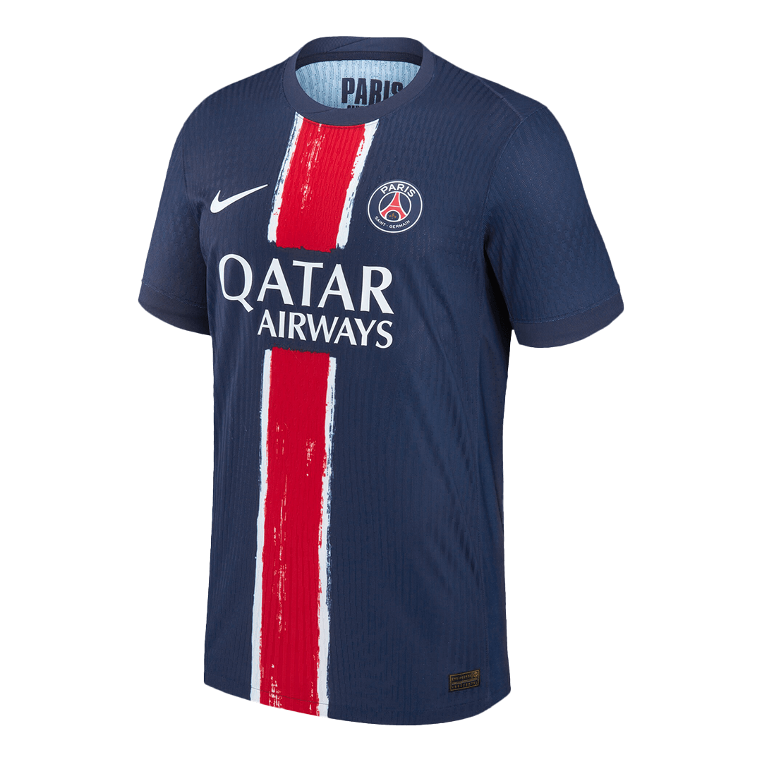 Jogador BARCOLA #29 PSG Casa Futebol Camisas Marinha