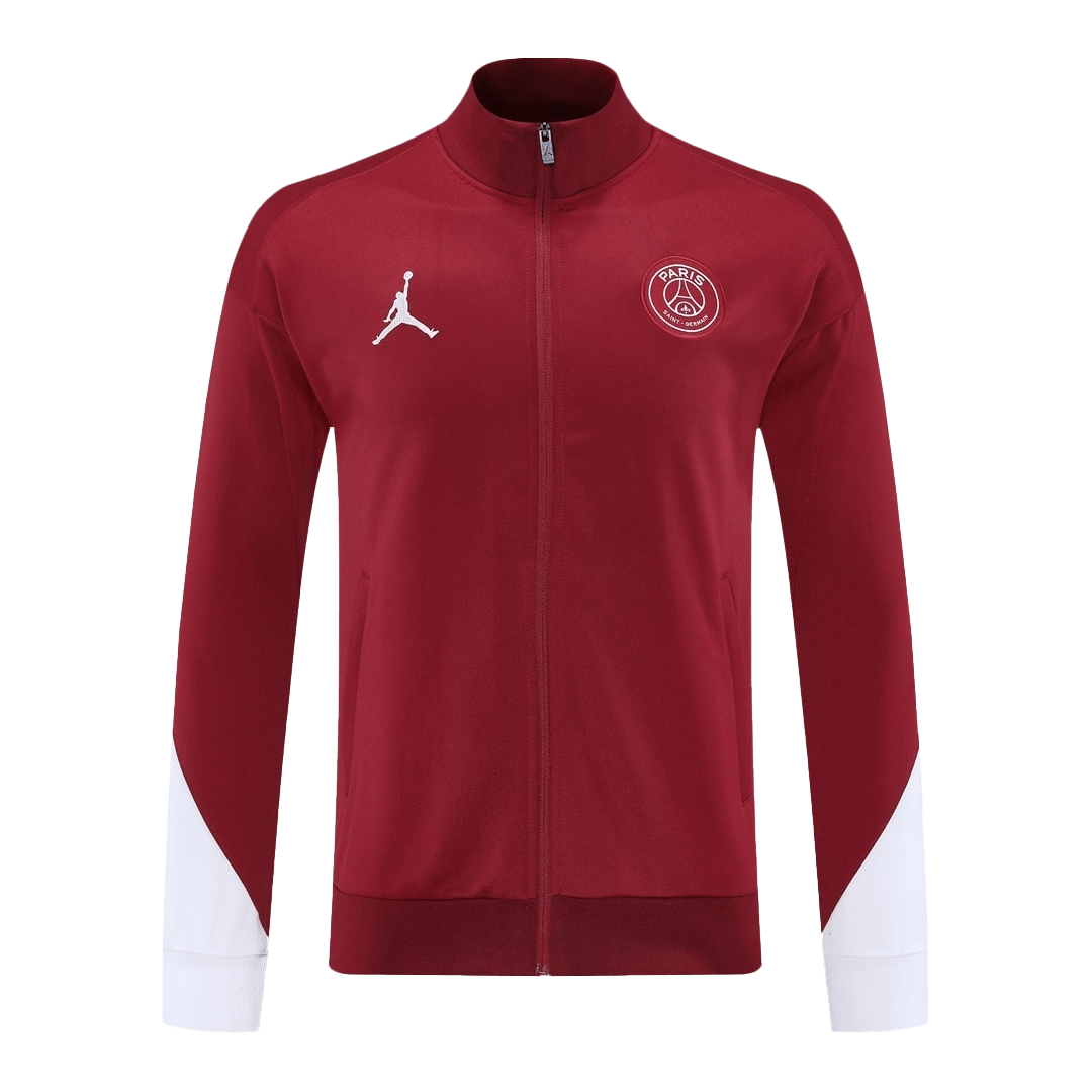 PSG Treino Jaqueta 2025/26 Vermelho camisola de futebol