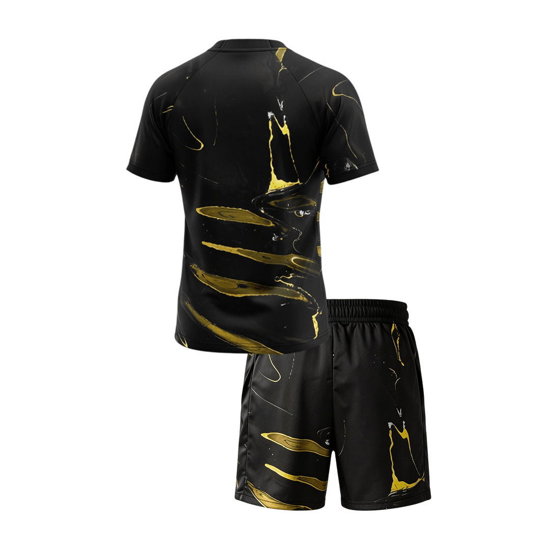 PSG Infantil 
 Futebol Camisa Conjunto (Camisa+Shorts) 2025/26 Preto
