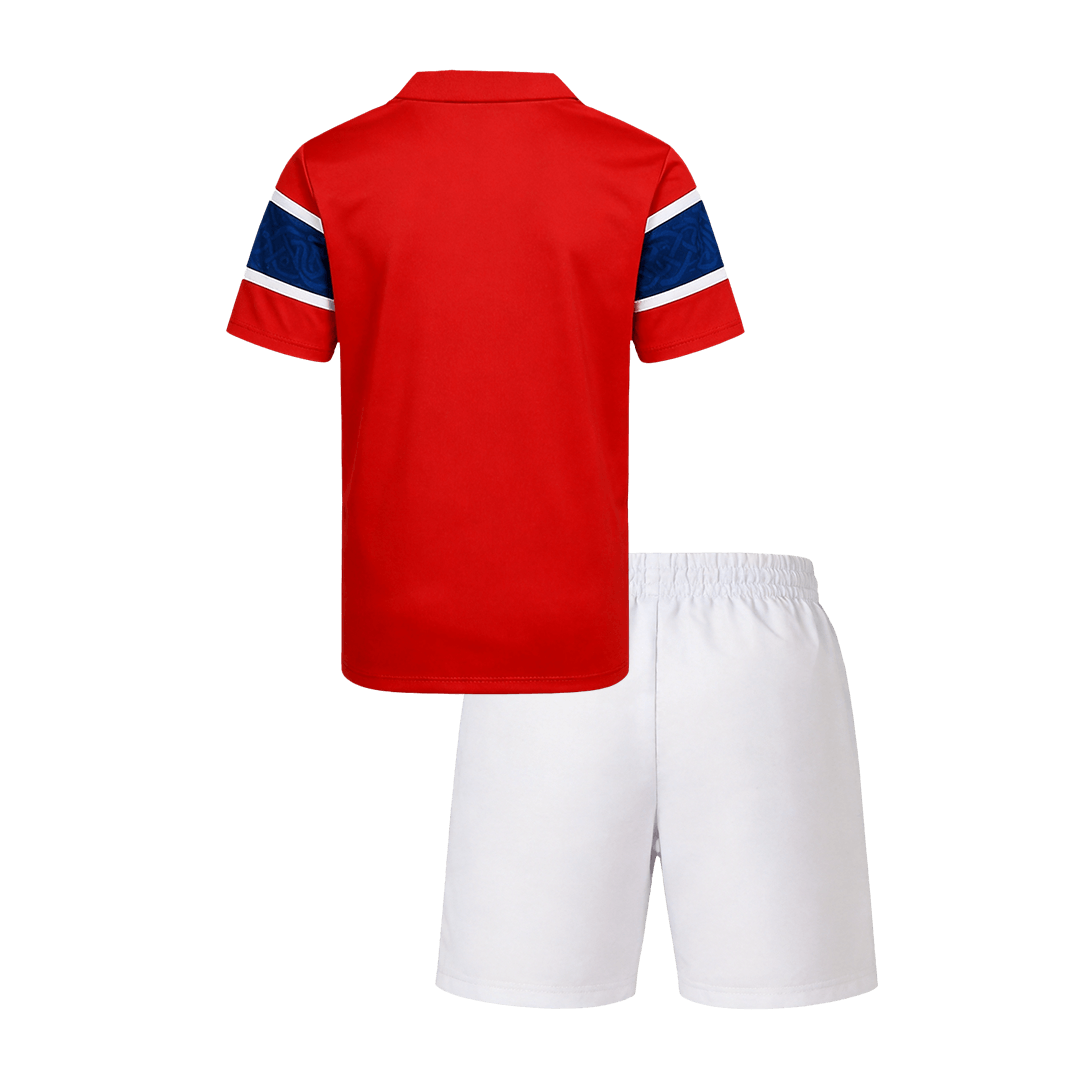 Noruega Infantil 
 Casa Copa do Mundo World Cup Futebol Camisa 2026 Vermelho