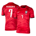 HEUNGMIN #7 Coreia do Sul Casa Copa do Mundo Camisa 2026 Vermelho