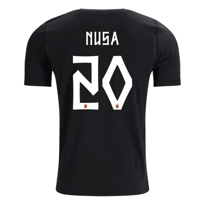 NUSA #20 Noruega Fora Copa do Mundo Camisa 2026 Preto