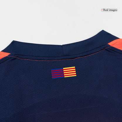Barcelona 
 Fora Terceira Camisa Conjunto(Camisa+Calções+Meias) 2025/26 Laranja