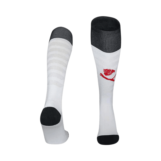 Infantil AC Milan Fora Meias 2025/26 Branco