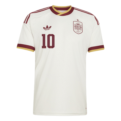 OLMO #10 Espanha Fora Copa do Mundo Camisa 2026 Branco