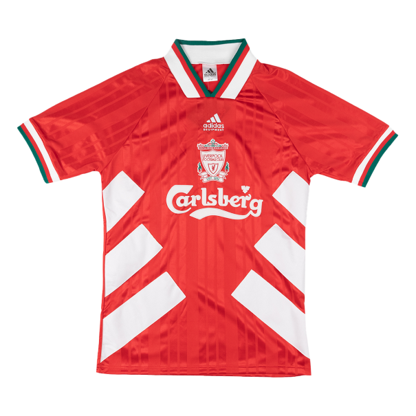 Retrô Liverpool Casa Camisa 93/95 Vermelho camisola de futebol 2025/26