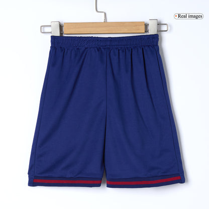 Barcelona Conjunto Infantil Casa 2025/26 Vermelho-Azul