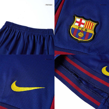 Barcelona Conjunto Infantil Casa 2025/26 Vermelho-Azul