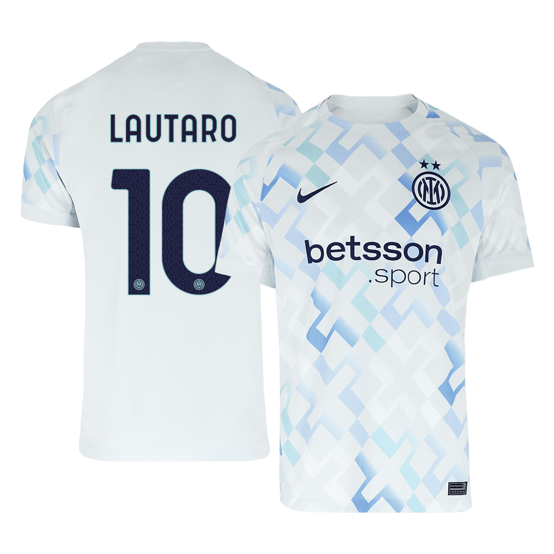 LAUTARO #10 Inter Milan Fora Camisa 2025/26 camisola de futebol
