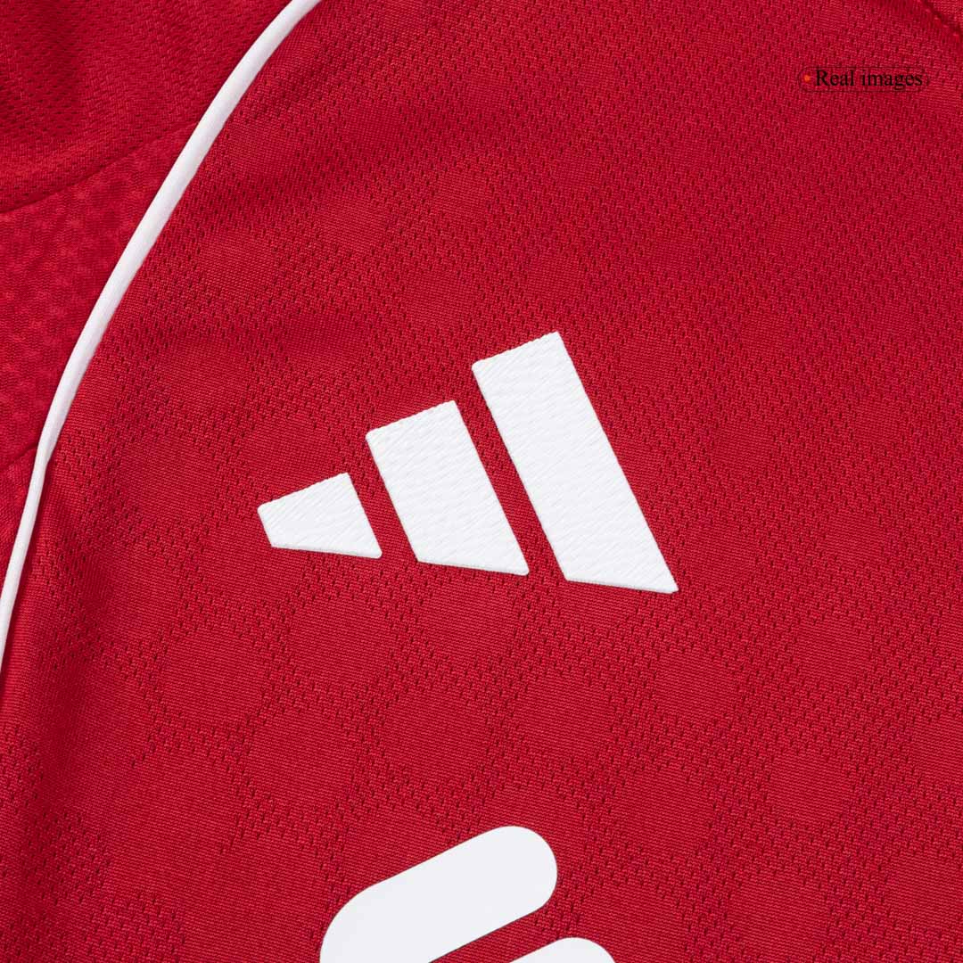 Jogador GAKPO #18 Liverpool Casa Futebol Camisas 2025/26 Vermelho