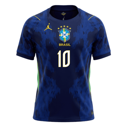 NEYMAR JR. #10 Brasil Fora Copa do Mundo Camisa 2026 Marinha