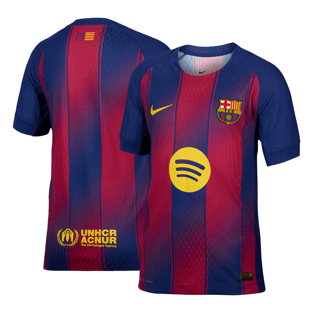 Jogador Barcelona Casa Futebol Camisas 2025/26