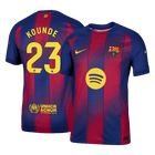 Jogador KOUNDE #23 Barcelona Casa Futebol Camisas 2025/26