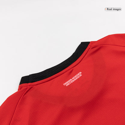 BAUMGARTNER #19 Austria Casa Camisa Copa do Mundo 2026 Vermelho - camisola de futebol para adeptos em - imagem 2