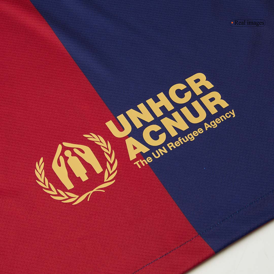 Camisola de futebol personalizada Barcelona vs Travis Scott, camisola principal