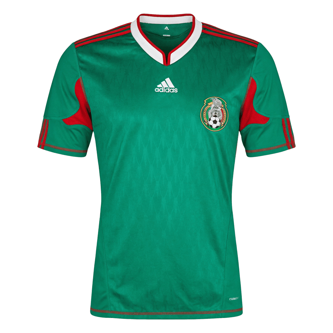 Retrô México Casa Copa do Mundo Camisa 2010 Verde