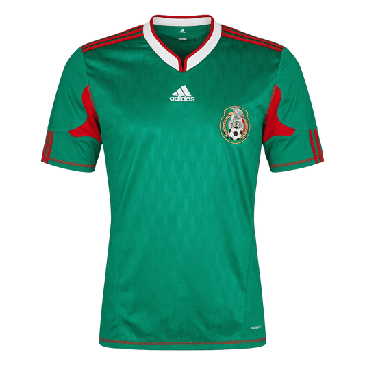 Retrô México Casa Copa do Mundo Camisa 2010 Verde