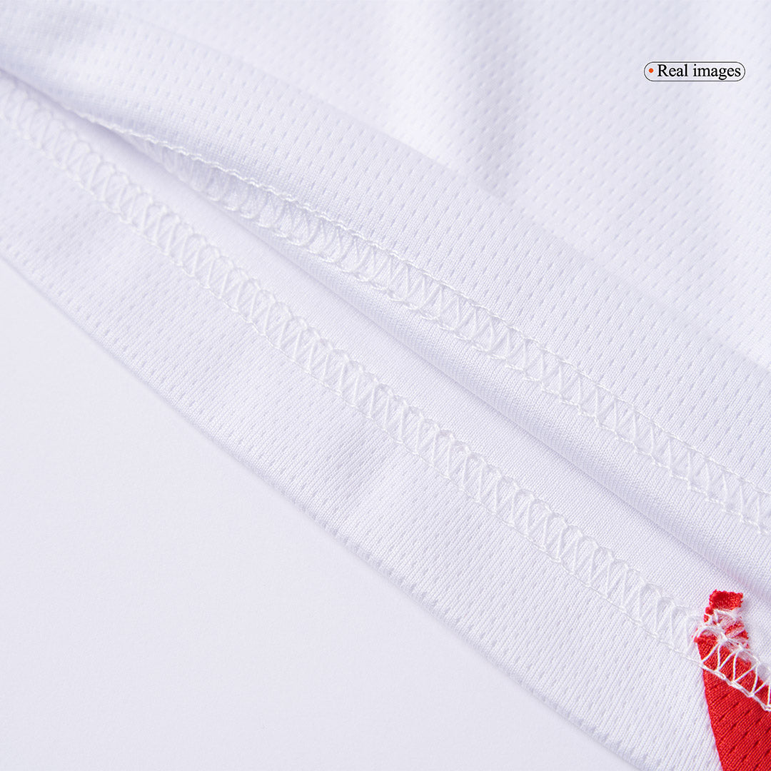 AC Milan Fora Camisa Conjunto(Camisa+Calções+Meias) 2025/26 Branco