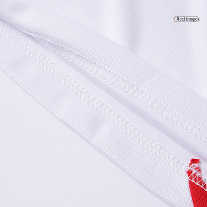 AC Milan Fora Camisa Conjunto(Camisa+Calções+Meias) 2025/26 Branco