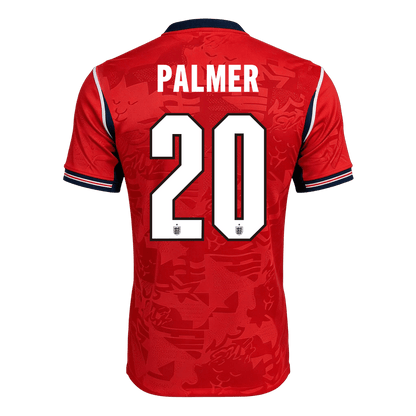 PALMER #20 Inglaterra Fora Copa do Mundo Camisa 2026 Vermelho